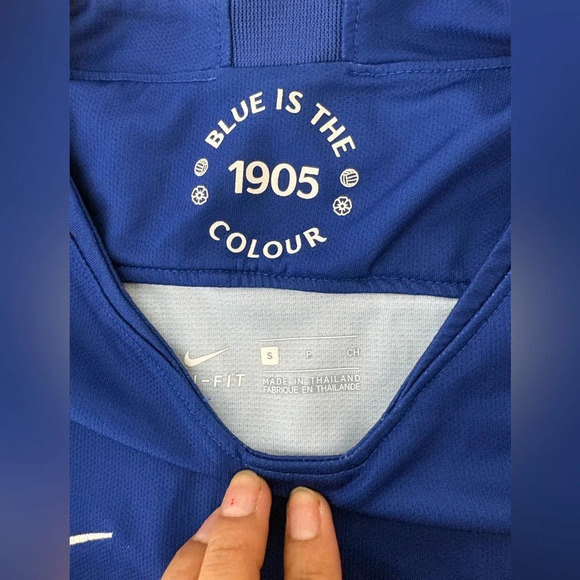 NIKE CHELSEA SOCCER JERSEY SIZE-S - Picture 4 of 8